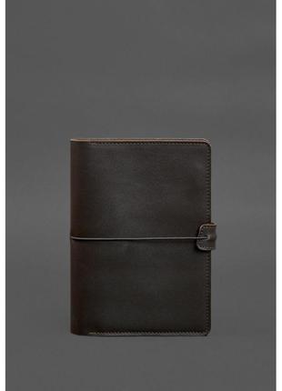 Кожаный блокнот а5 (софт-бук) 9.4 коричневый