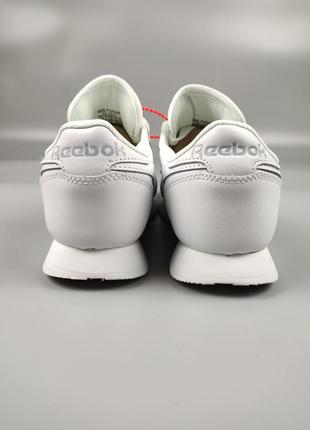 Кроссовки reebok classic all white6 фото