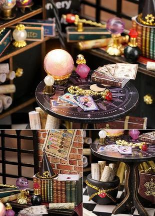 3d румбокс- конструктор “лавка волшебника” diy dollhouse