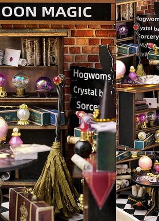 3d румбокс- конструктор “лавка волшебника” diy dollhouse