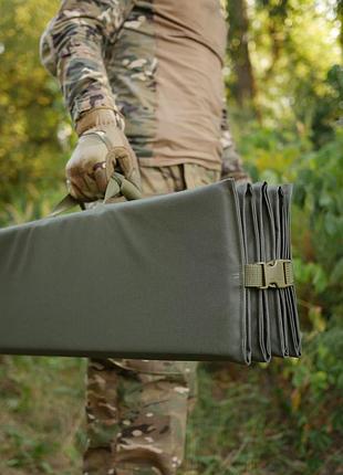 Каремат тактичний розкладний олива