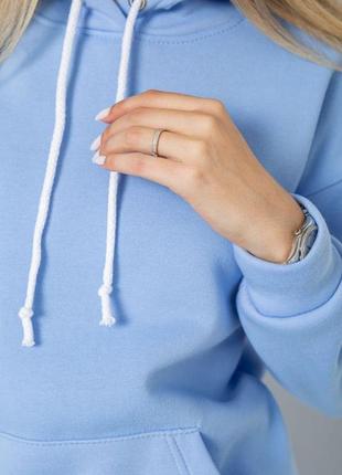 Спорт костюм жіночий на флісі, колір блакитний, 241r1530