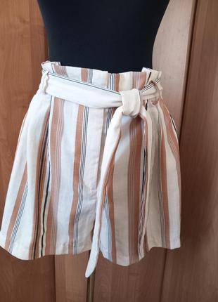 Шорти льняні h&m розмір 42