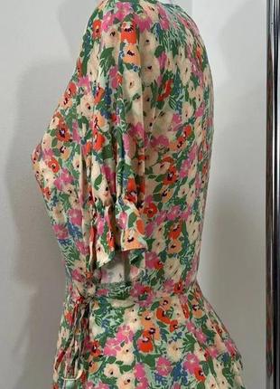 Новая блузка в цветочный принт george, размер s/m2 фото