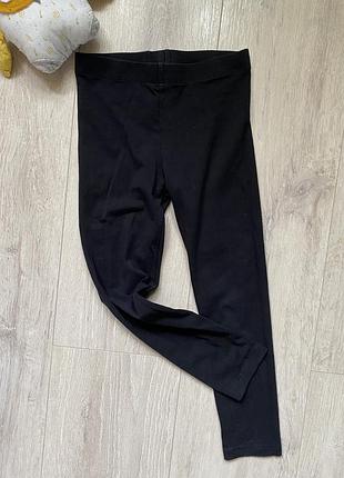 Черные лосины 5-6 лет