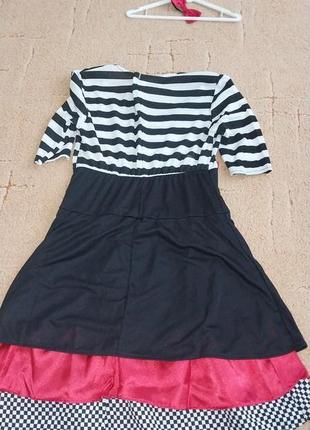 Карнавальный костюм клоунессы m-l