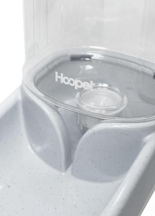 Поїльник автоматичний для котів і собак hoopet 18g0119g gray2 фото