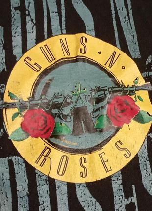 Вінтажний мерч рок гурту guns n’ roses