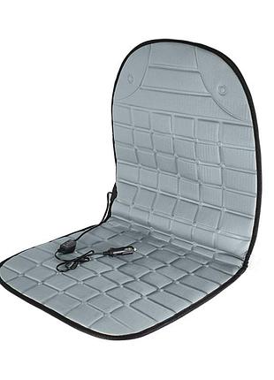 Накидка на сиденье aikesi 01 с подогревом от прикуривателя 12 в gray