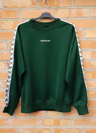 Adidas originals tnt tape crew кофта с лампасами свитшот оригинал (m)