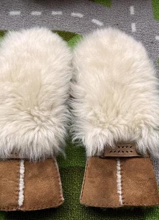 Меховые рукавицы ugg оригинал