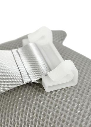 Матрацик килимок для дитини у ванночку з кріпленнями bestbaby 330p green stars3 фото