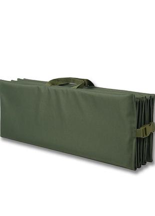 Каремат тактичний розкладний олива