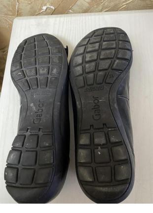Туфли мокасины женские кожаные черные5 фото