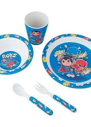 Набор посуды из бамбука dc (5 предметов)