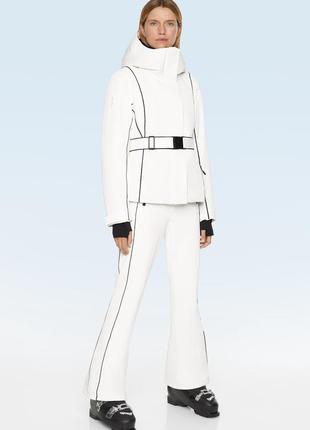 Расклешенные брюки flare piping ski 10k