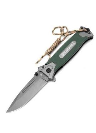 Ніж складний 21,5см з титановим покритям browning №364 тм китай