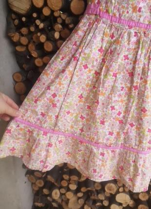 Бавовняна сукня на 8 років 128 см плаття хб3 фото