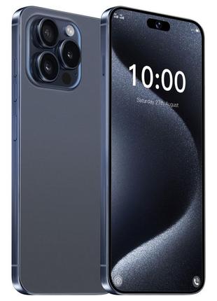 Китайский мобильный телефон смартфон apple iphone 15 pro max, 3 гб+64 гб, экран 6,8 дюйма, идентификация лица,android 10