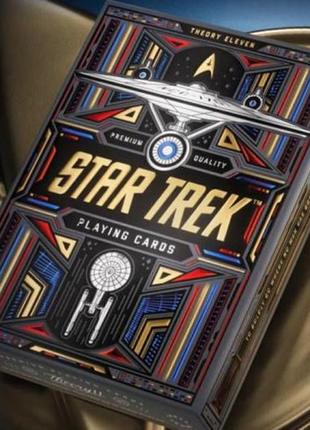 Карты игральные theory11 star trek dark edition