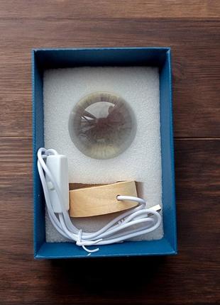 Ночник шар 3d оригинальный подарок лампа хрустальный галактика led светодиодный...