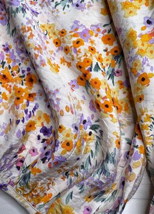 Платье в цветочный принт от h&amp;m7 фото