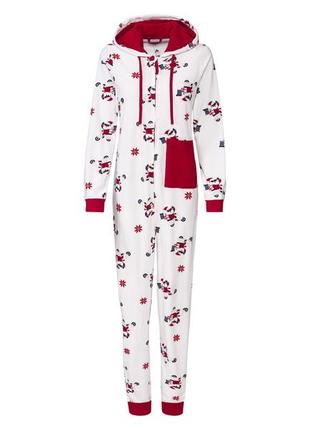 Пижама кигуруми флисовая для женщины esmara lidl 424526 m белый