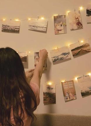 Прищіпки декоративні для фото прозорі 100 штук набір для фотографій мініприщіпка для декору