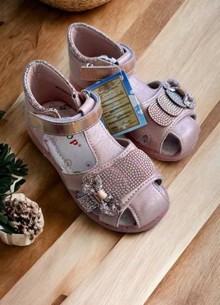 Босоножки сандалии для девочки 26 р.-16 см.4 фото