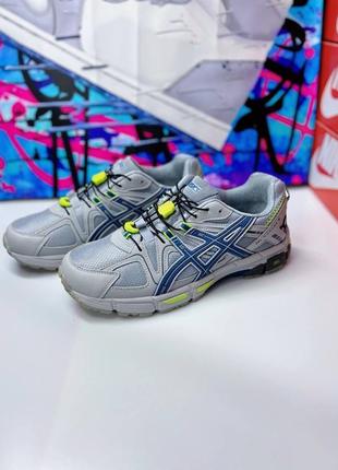 Мужские кроссовки asics gel-kahana 8 silver blue