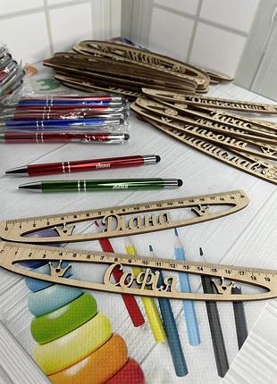 Ручка-стілус. іменний шкільний подарунок