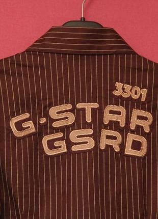 G-star рр l рубашка из хлопка свежие коллекции y2k1 фото