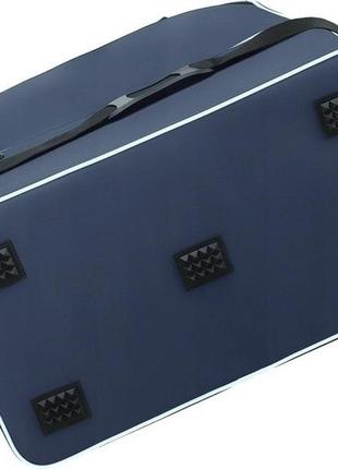 Велика дорожня, спортивна сумка 32х51х46 см kappa темно-синій (2000002215899)4 фото