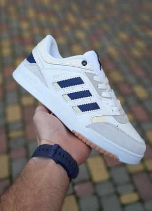 Adidas drop step білі з сірим та синім