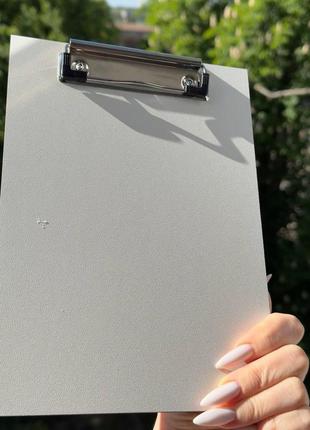 Кліпборд дерев'яний. папка іменна з логотипом а5 формат