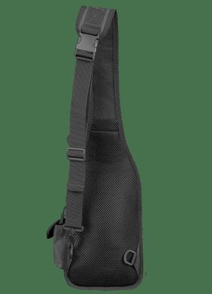 Camotec сумка gunner sling 2.0 black (чорна)3 фото