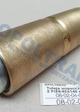 Втулка кронштейна ресори mb axor2 fi24/45x140 met/mosiądz