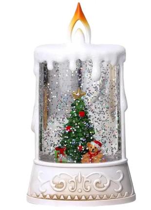 Новогодний музыкальный ночник-светильник xmas wdl 23005c музыкальная свеча salemarket