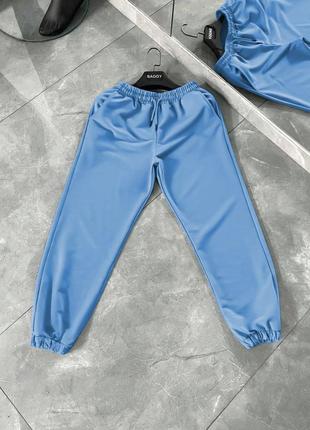 Спортивные штаны унисекс весенние мужские женские9 фото