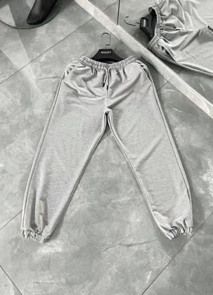 Спортивные штаны унисекс весенние мужские женские3 фото