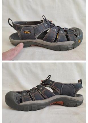 Мужские сандалии "keen" waterproof. размер 44 (28,5 см)8 фото