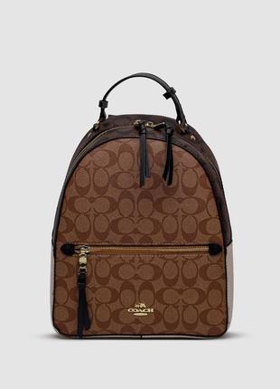 Эенский стильный рюкзак coach jordyn in signature canvas 24 x 28 x 10 см