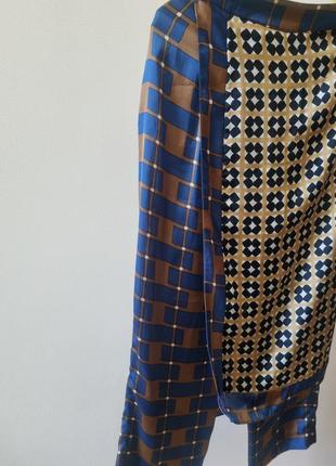 Zara стильні та яскраві жіночі штани-юбка3 фото