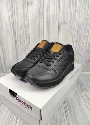 Кроссовки reebok classic thermo relief black термо 42