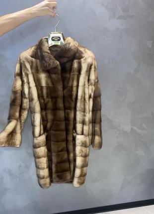 Норка поперечка света почечная шуба