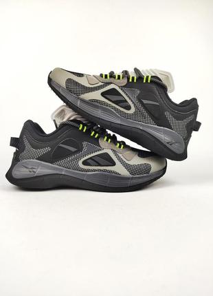 Мужские кроссовки reebok zig kinetica || grey black 42
