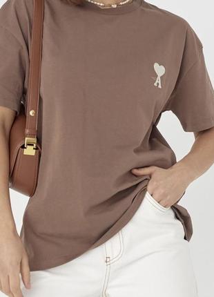 Трикотажна футболка ami