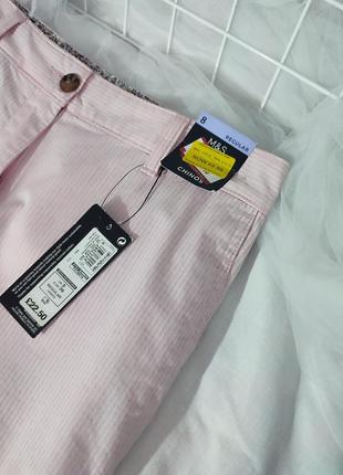 Легкие летние классические брюки, брюки в полоску3 фото