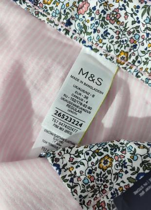 Легкие летние классические брюки, брюки в полоску5 фото