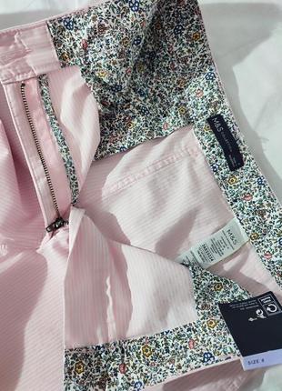 Легкие летние классические брюки, брюки в полоску4 фото